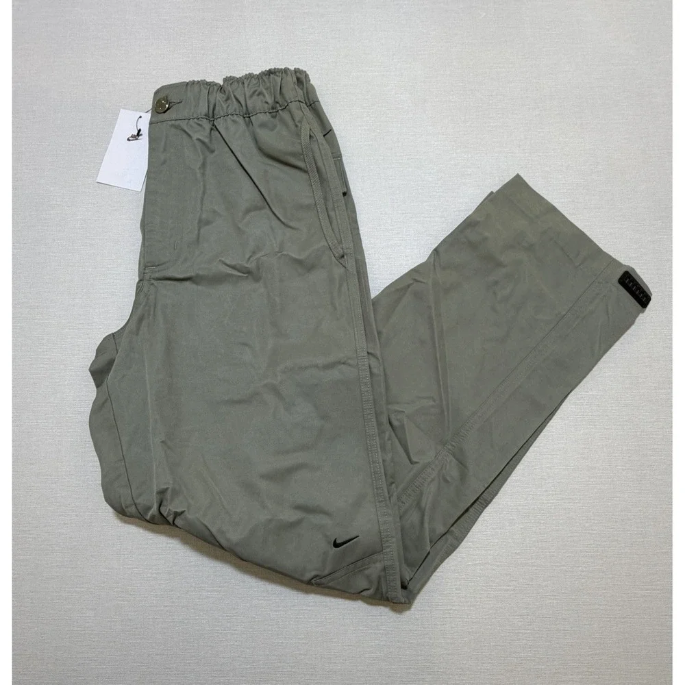 Nike Tech Woven Men's XS Pants Light Army Tan Black HJ0647-320 Loose Fit $160
